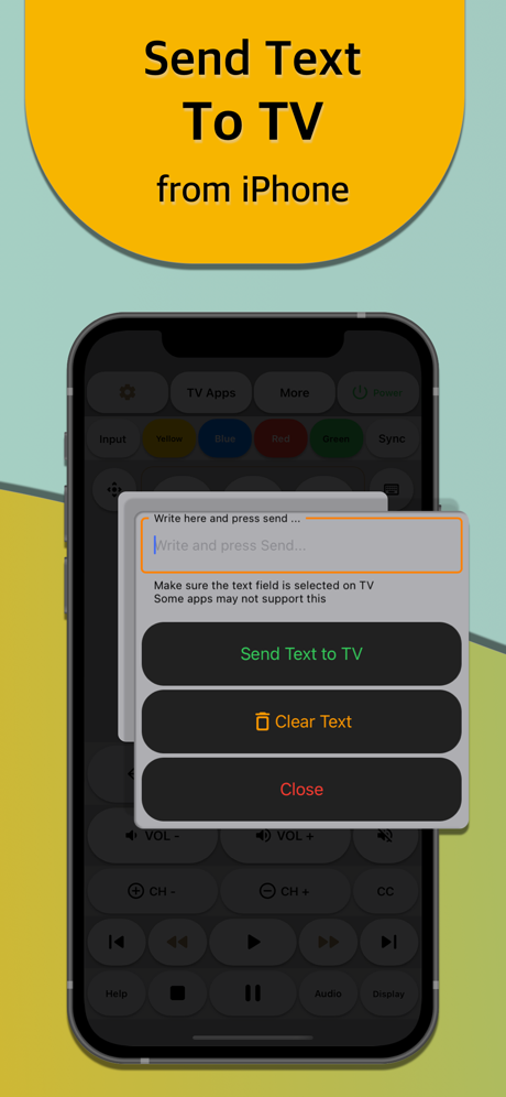Smart Remote Control App — TV apps and settings